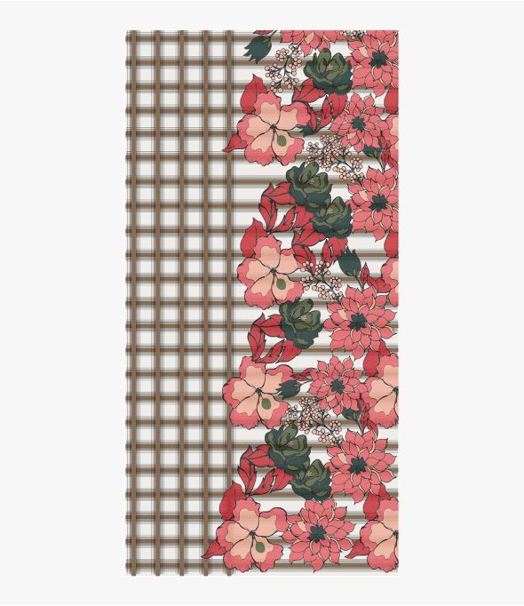 JOSIE Echarpe en Laine, soie bouillie pour Femme 100 x 200 CM - 1