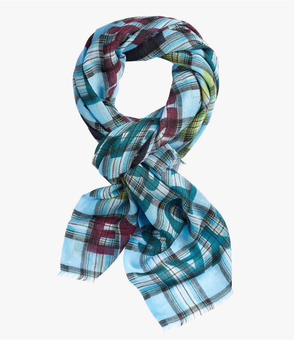 LOOK Wool scarf for men 70 x 190 CM - - Storiatipic