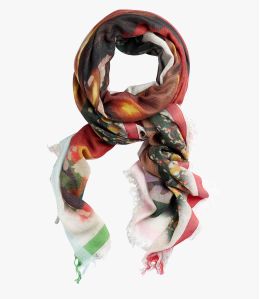 LOUISE Bufanda cuadrada grande en Lana, algodón, modal para Mujer 140 x 140 CM - - Storiatipic LOUISE Bufanda cuadrada grande en Lana, algodón, modal para Mujer 140 x 140 CM - - Storiatipic