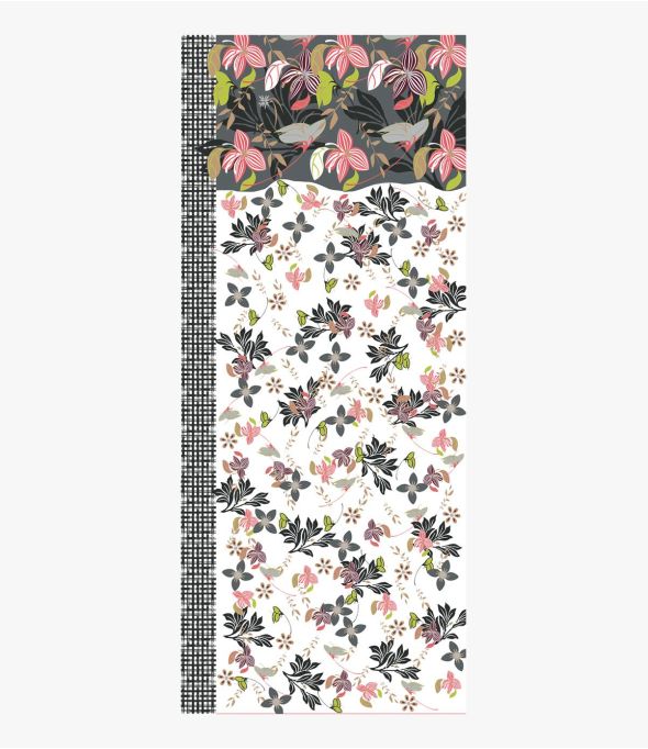 Bufanda de lana para mujer MYA 80 x 190 CM - - Storiatipic