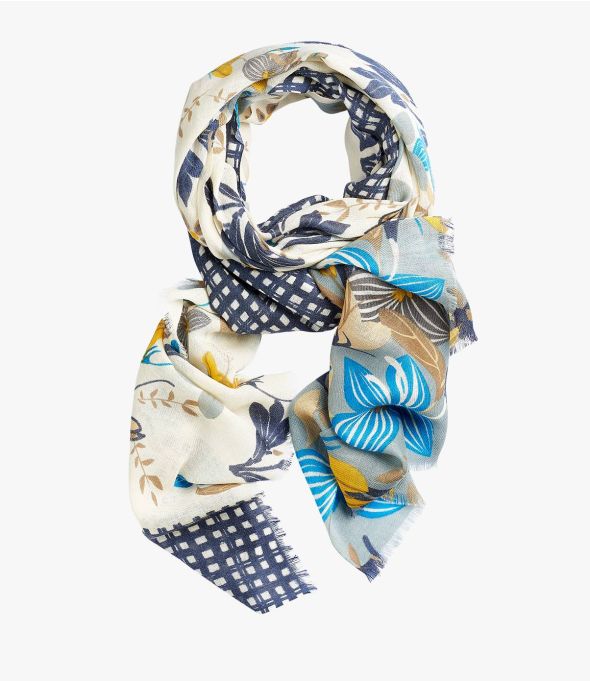MYA Echarpe en Laine pour Femme 80 x 190 CM - - Storiatipic