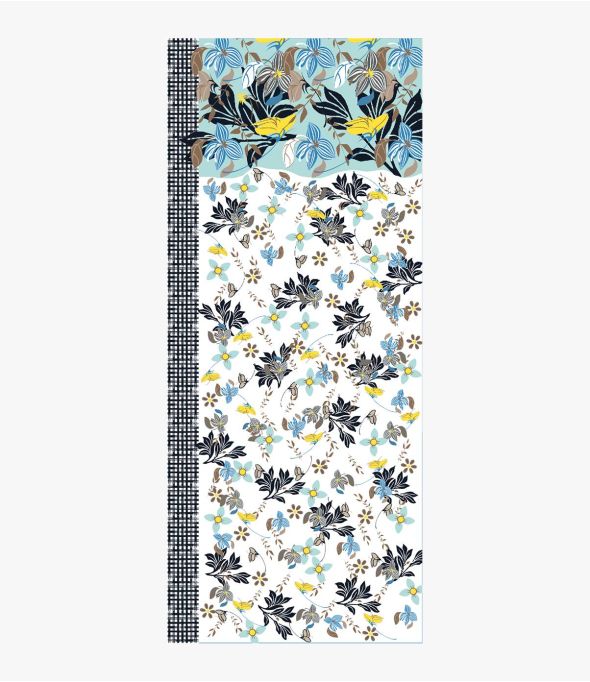 MYA Echarpe en Laine pour Femme 80 x 190 CM - - Storiatipic
