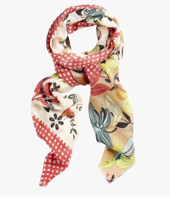 MYA Echarpe en Laine pour Femme 80 x 190 CM - - Storiatipic
