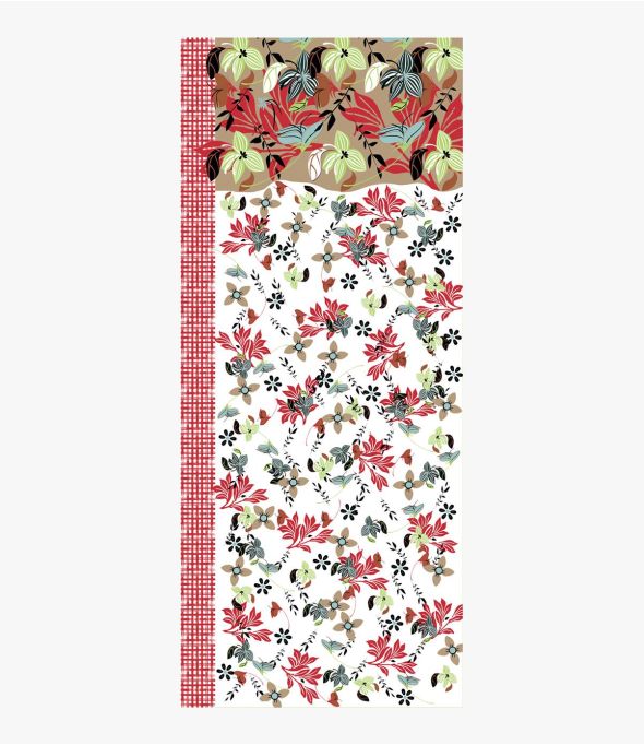MYA Echarpe en Laine pour Femme 80 x 190 CM - - Storiatipic