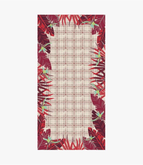 Bufanda de lana para hombre NAT 100 x 200 CM - - Storiatipic