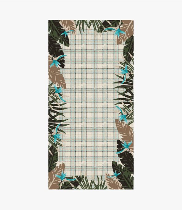 Bufanda de lana para hombre NAT 100 x 200 CM - - Storiatipic