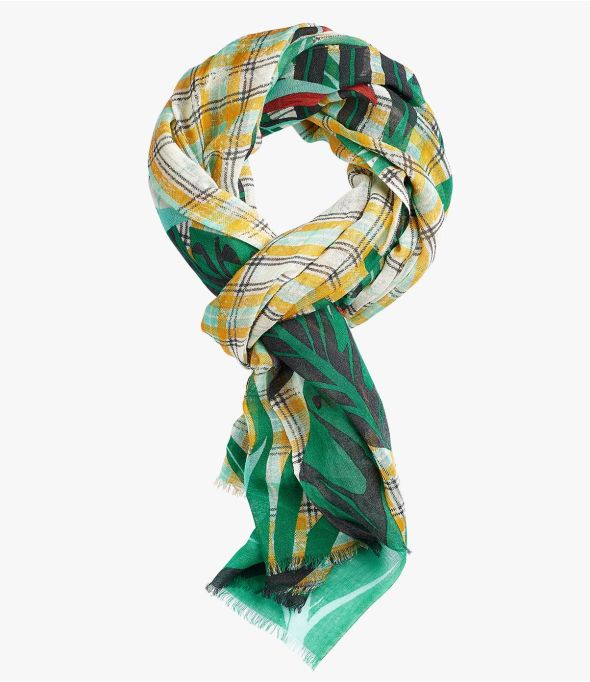 NAT Men's Wool Scarf 100 x 200 CM - - Storiatipic
