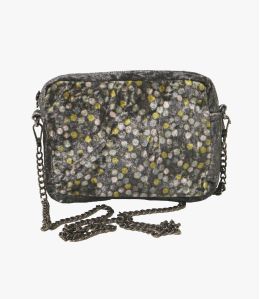 NIGHT MEMO Piccola Viscosa, Borsa in Cotone da Donna 21 x 15 x 5 CM - - Storiatipic