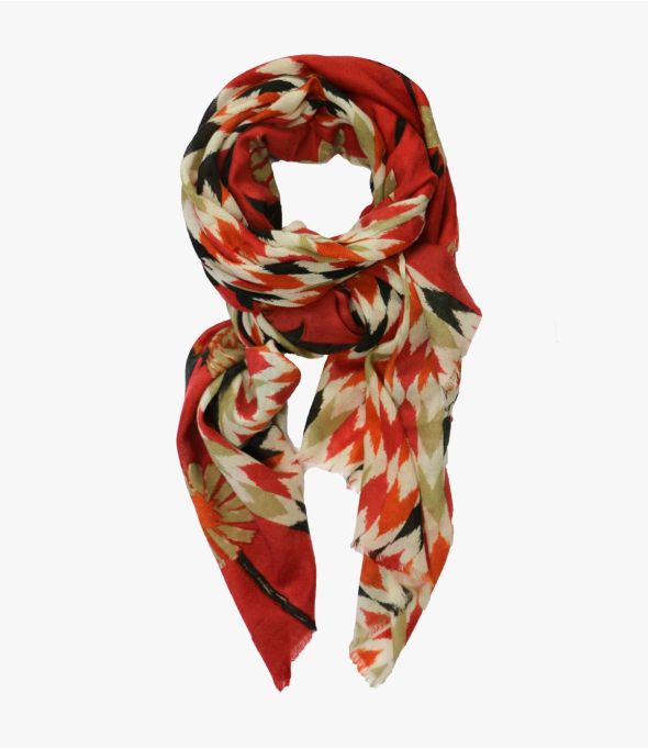NIKKI Echarpe en Laine pour Femme 80 x 190 CM - - Storiatipic