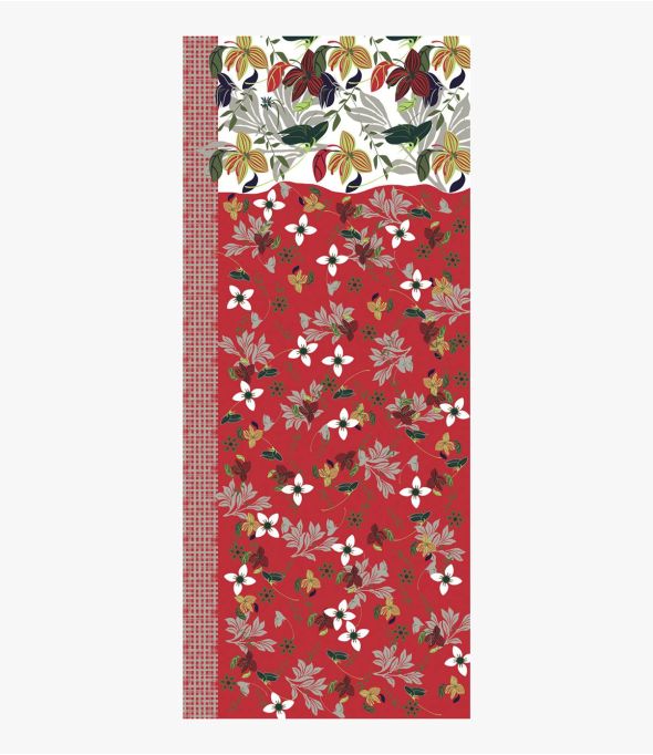 ODILE Echarpe en Laine bouillie pour Femme 80 x 190 CM - - Storiatipic