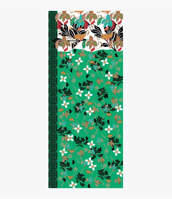 Bufanda de lana hervida ODILE para mujer 80 x 190 CM - - Storiatipic