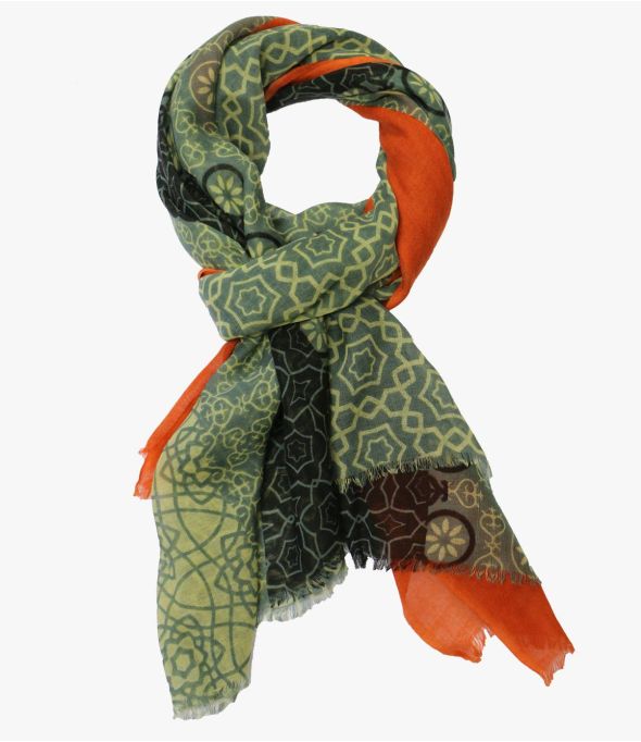 SELECT Men's Wool Scarf 100 x 200 CM - - Storiatipic