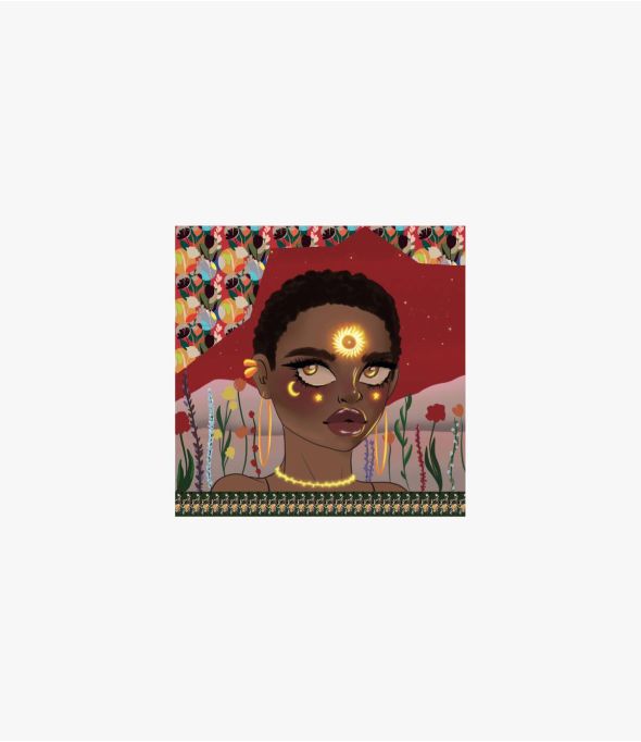 TINA Bandana en Soie pour Femme 65 x 65 CM - - Storiatipic