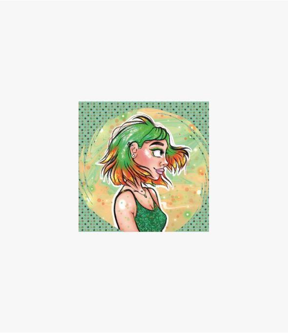 TINA Women's Silk Bandana 65 x 65 CM - - Storiatipic