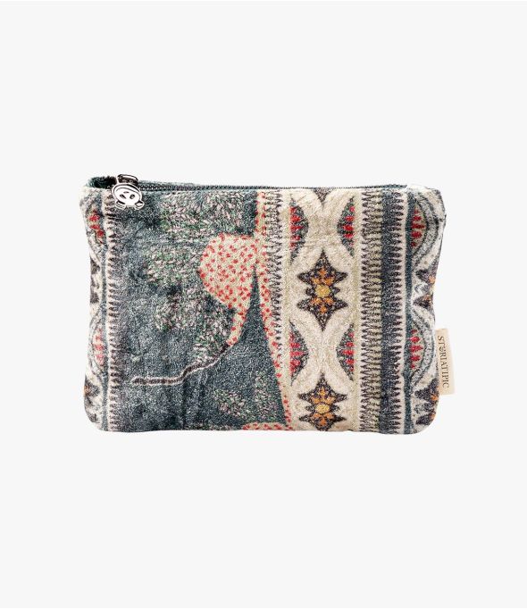 VANITY ANAE Damen Clutch aus Viskose, Baumwolle 21 x 15 cm - - Storiatipic