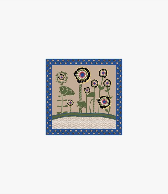 VERA Pañuelo Modal Cachemira para Mujer 60 x 60 CM - - Storiatipic