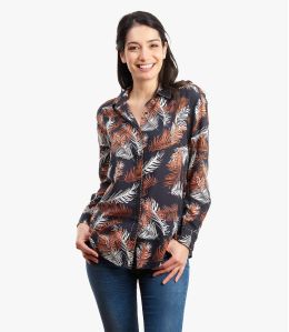 CARI PALOMA Cotton Shirt for Women Storiatipic - 4