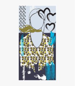 JACKIE Foulard en Coton pour Femme 100 x 200 CM - - Storiatipic JACKIE Foulard en Coton pour Femme 100 x 200 CM - - Storiatipic