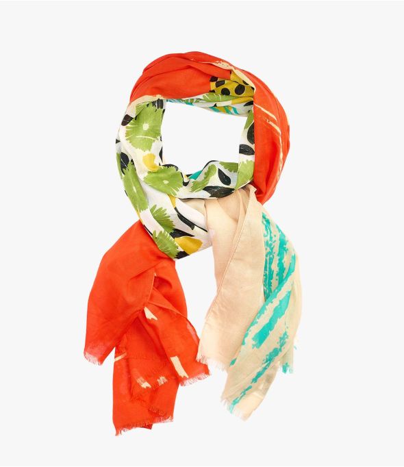 JACKIE Women's Cotton Scarf 100 x 200 CM - - Storiatipic