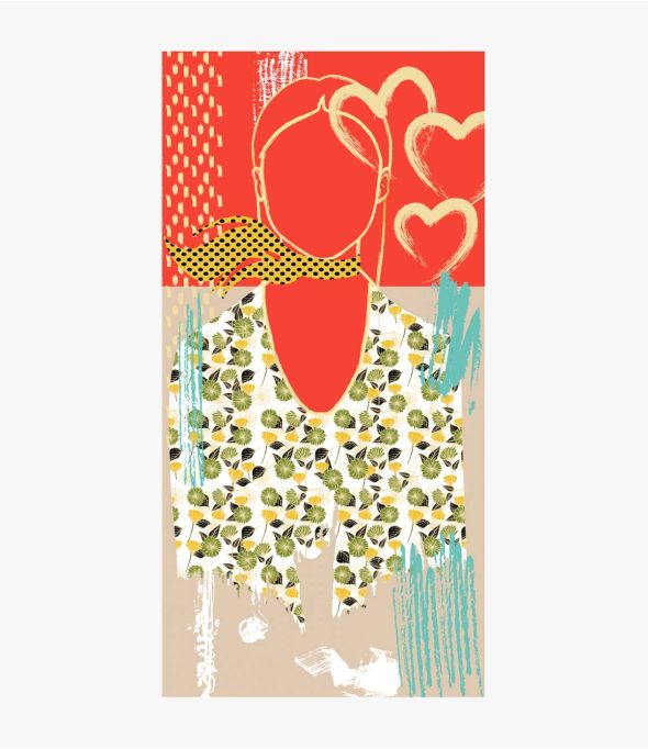 JACKIE Sciarpa da donna in cotone 100 x 200 CM - - Storiatipic
