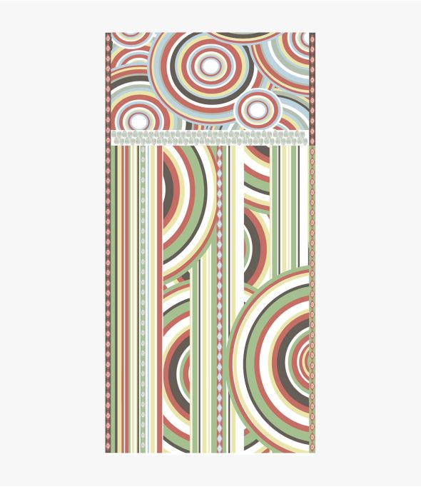 JOANE Sciarpa in cotone, ricamo da donna 100 x 200 CM - - Storiatipic