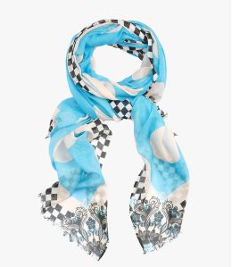 LIDIE Foulard en Coton pour Femme 100 x 200 CM - - Storiatipic LIDIE Foulard en Coton pour Femme 100 x 200 CM - - Storiatipic