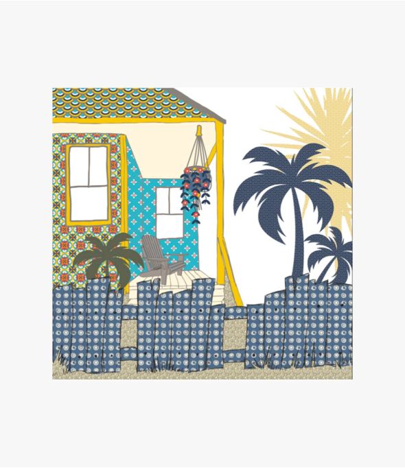NADI Grand carré en Coton, modal pour Femme 140 x 140 CM - - Storiatipic