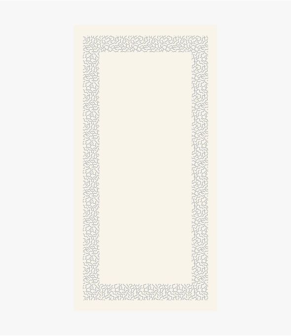 PERLA Foulard en Coton, soie pour Femme 100 x 200 CM - - Storiatipic