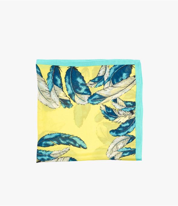 SWANIE Bandana da donna in seta 65 x 65 CM - - Storiatipic