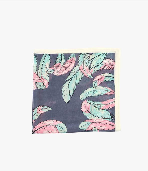 SWANIE Bandana da donna in seta 65 x 65 CM - - Storiatipic