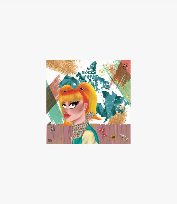 TESSA Zijden Dames Bandana 65 x 65 CM - - Storiatipic
