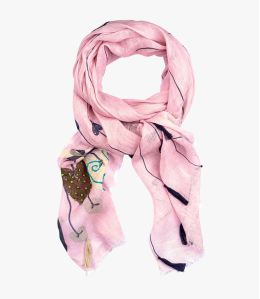 DOLLY Lin scarf, Women's Cotton 80x190 cm Storiatipic - 1