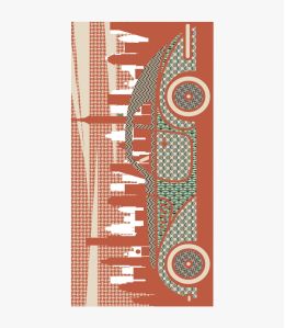 DALLAS Foulard en Coton pour Homme 100 x 200 CM - 3 DALLAS Foulard en Coton pour Homme 100 x 200 CM - 3