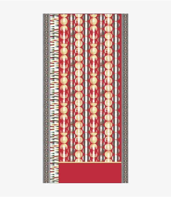 REMI Foulard en Coton, jacquard pour Homme 100 x 200 CM - - Storiatipic