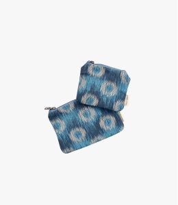 VANITY JADE Pochette en Coton pour Femme 21x15cm / 16x12cm - 1 VANITY JADE Pochette en Coton pour Femme 21x15cm / 16x12cm - 1