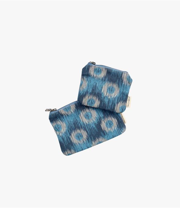 VANITY JADE Damen Clutch aus Baumwolle 21x15cm / 16x12cm - - Storiatipic