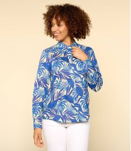 BONI THAÏS INDIGO Camisa Modal Mujer - - Storiatipic BONI THAÏS INDIGO Camisa Modal Mujer - - Storiatipic