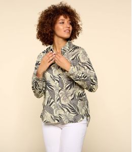 FRAN THAÏS GRIS Camicia in modal da donna - - Storiatipic