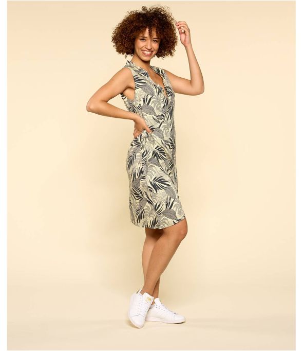 LOLA THAÏS GREY Modale jurk voor dames - - Storiatipic