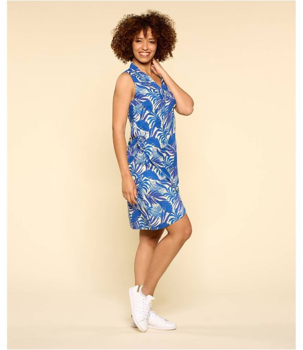 LOLA THAÏS INDIGO Abito in modal da donna - - Storiatipic