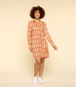 KAIA BOHO ROUGE Robe en Modal pour Femme - - Storiatipic KAIA BOHO ROUGE Robe en Modal pour Femme - - Storiatipic