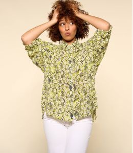 COSY SAKURI ANISE Camicia da donna in cotone - - Storiatipic