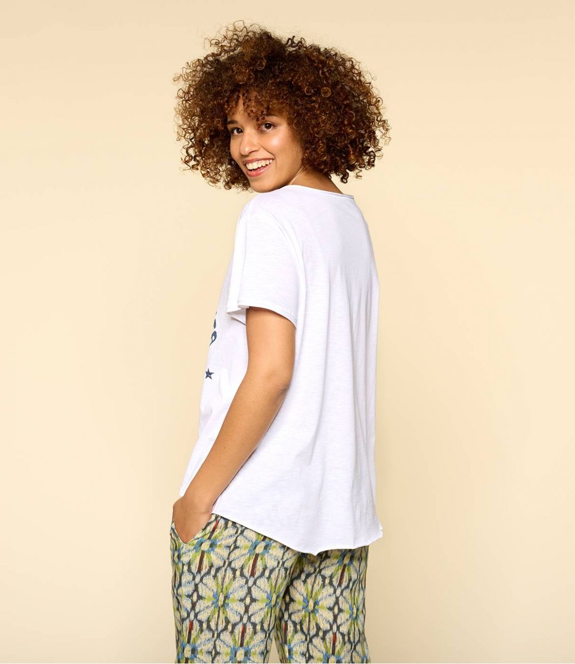 VITA BLANC B T-shirt en Coton bio pour Femme - 2