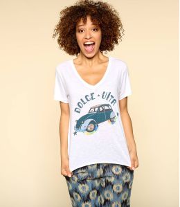 VITA BLANC M-F T-shirt en Coton bio pour Femme - 1
