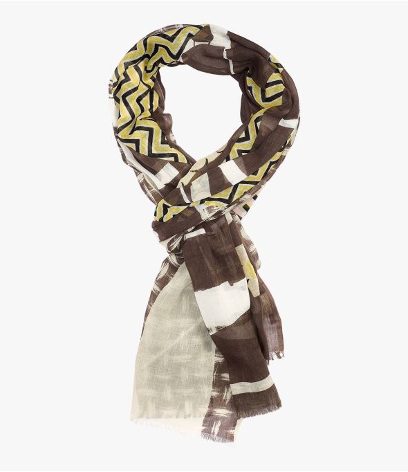 DALLAS Foulard en Coton pour Homme 100 x 200 CM - - Storiatipic