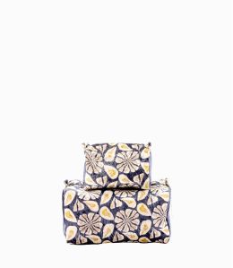 COSM VELVET ADELIE Bolso de mano de viscosa para mujer, algodón 26 x 14 x 14 cm/17 x 7 x 11 cm - Winter Essentials - Storiatipi