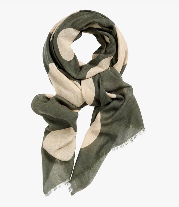 FLAVY Echarpe en Laine, soie pour Femme 100 x 200 CM - Essentiels d'hiver - Storiatipic