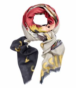 JANET Foulard en Laine, soie pour Femme 100 x 200 cm - Winter Essentials - Storiatipic JANET Foulard en Laine, soie pour Femme 100 x 200 cm - Winter Essentials - Storiatipic