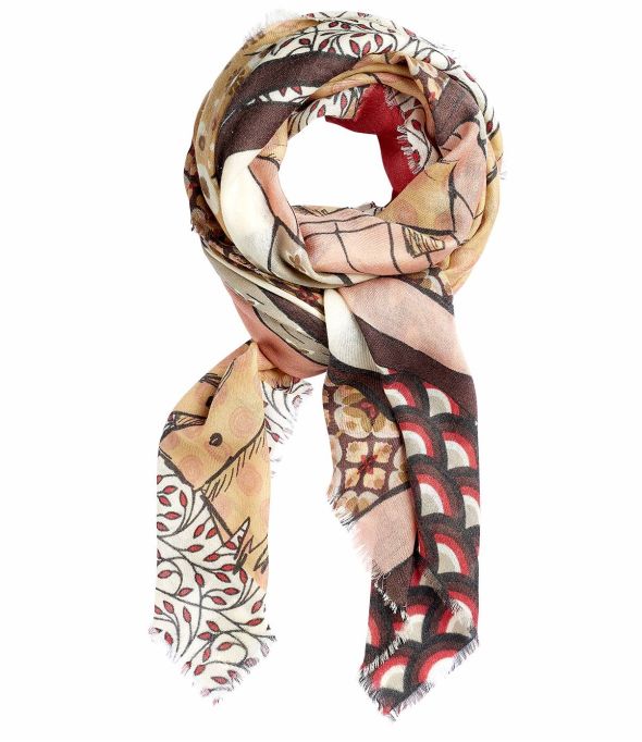 MADO Großes Wollquadrat für Damen 140 x 140 cm - Winter-Essentials - Storiatipic