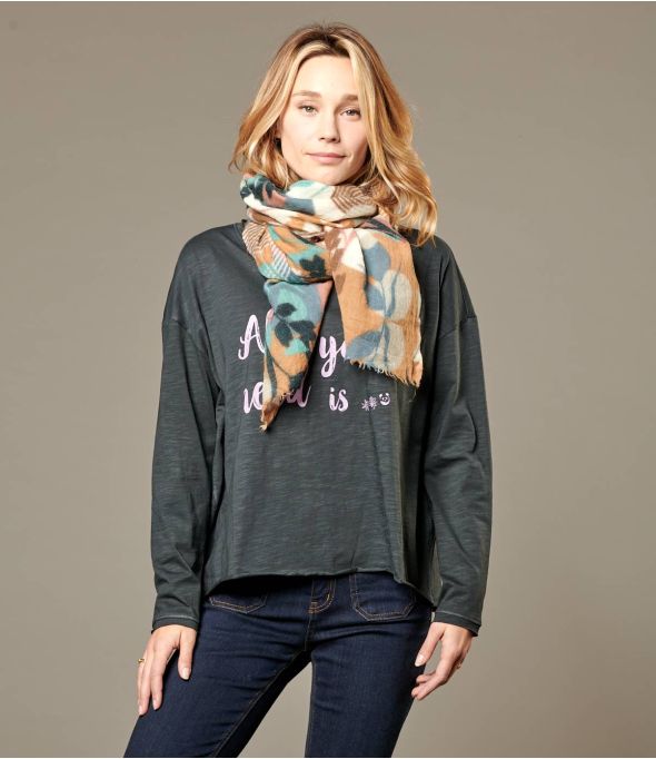 OFELIE Damen Wollschal 80 x 190 cm - Winter-Essentials - Storiatipic